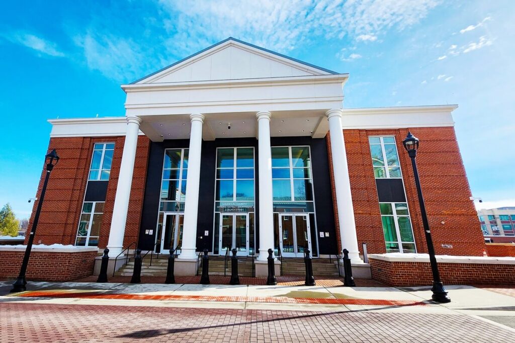 Loudoun County General District Courthouse, Leesburg, Virginia, USA