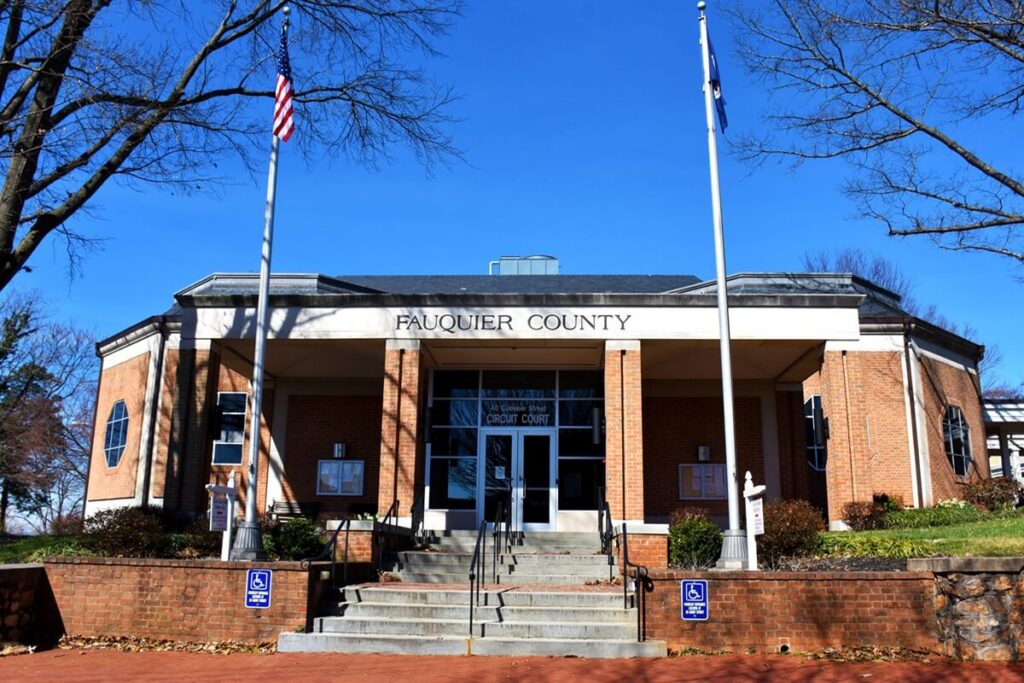 The Circuit Court of Fauquier County, Warrenton, Virginia, USA