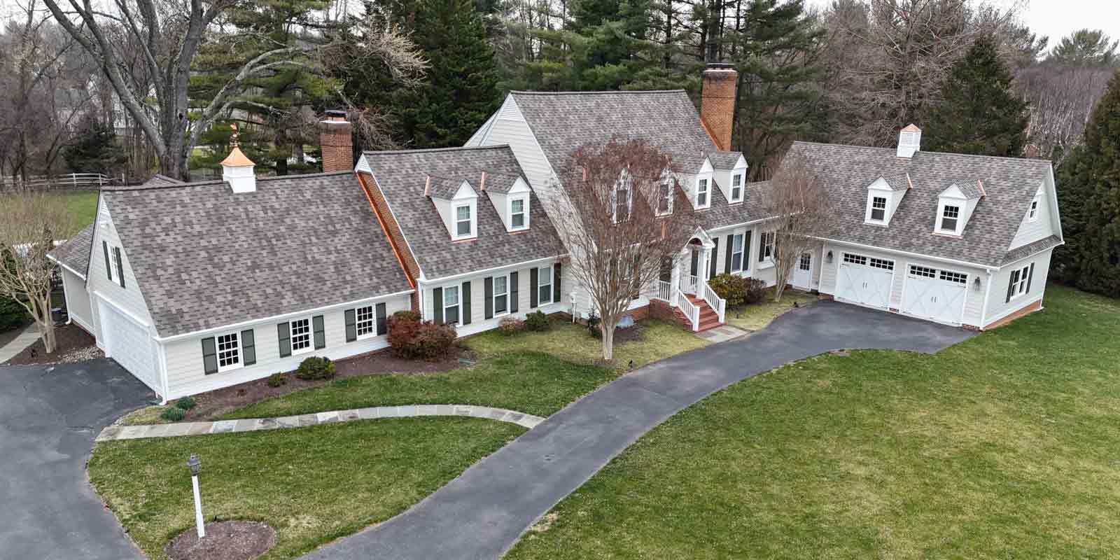 a home in Northern VA that received roof replacement