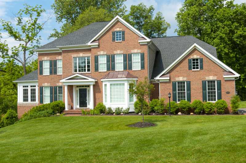 a home in leesburg virginia with a complete roof replacement new siding and custom windows