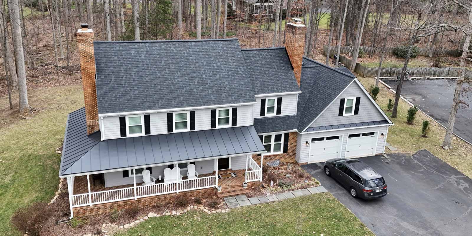 overview of a newly insulated home