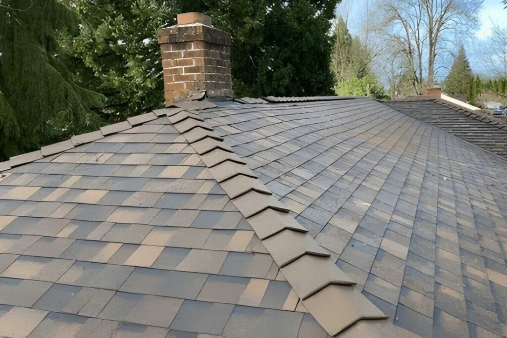 shingle roof ridge vent roof