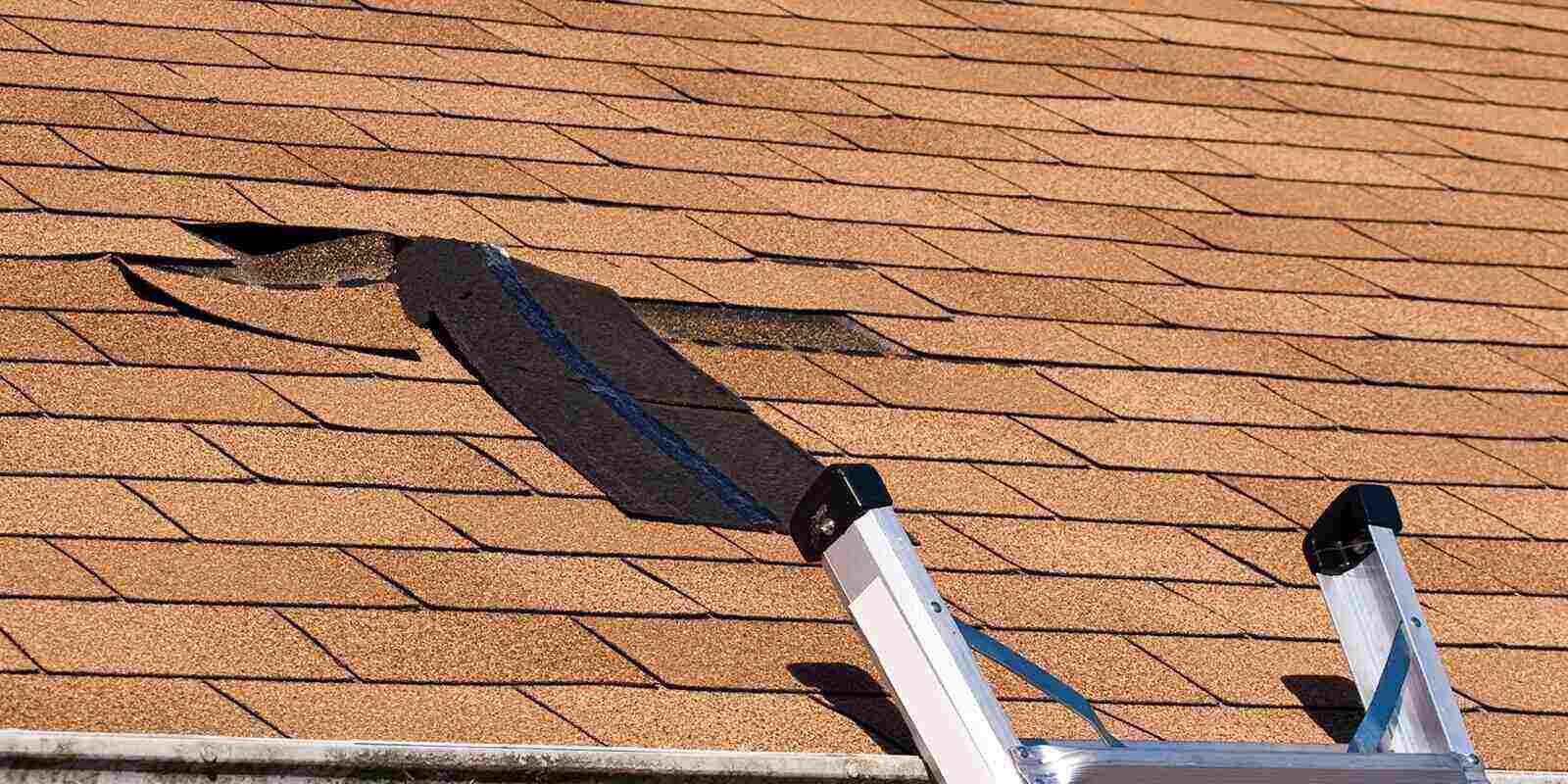 damaged roof shingles repair